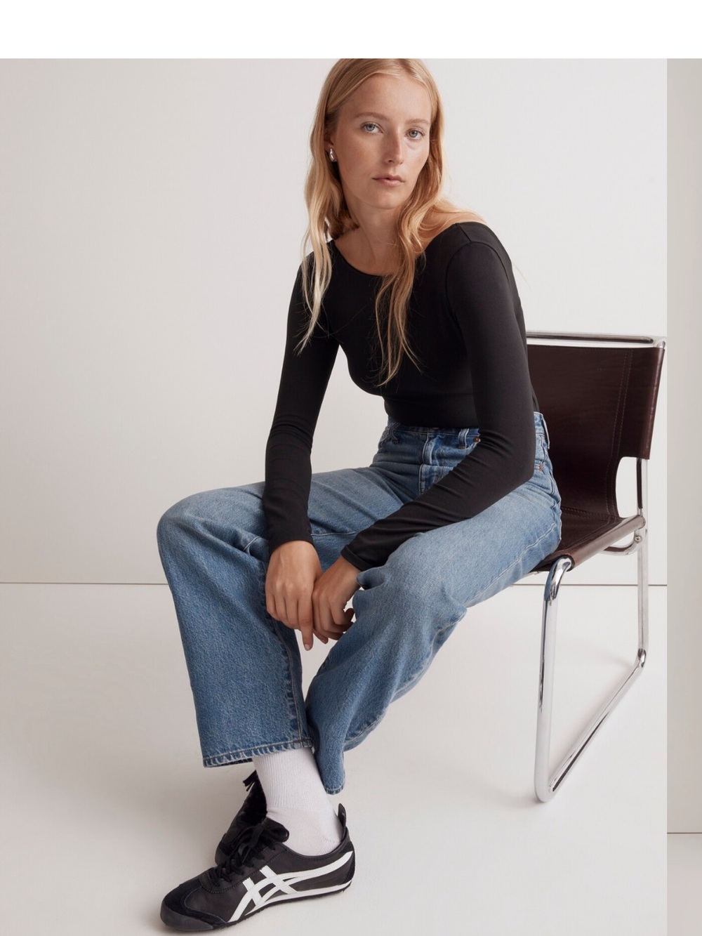 Madewell Baggy Straight Jeans